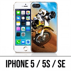 Coque iPhone 5 / 5S / SE - Motocross Sable