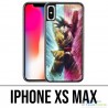 Custodia per iPhone XS Max - Dragon Ball Black Goku Cartoon