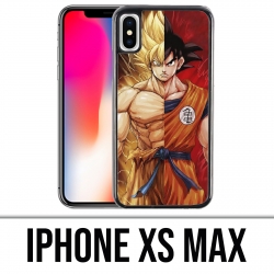Coque iPhone XS MAX - Dragon Ball Goku Super Saiyan