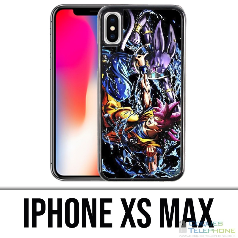 XS Max iPhone Fall - Dragon Ball Goku gegen Beerus