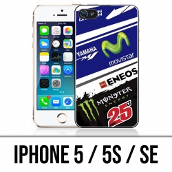 Coque iPhone 5 / 5S / SE - Motogp M1 25 Vinales