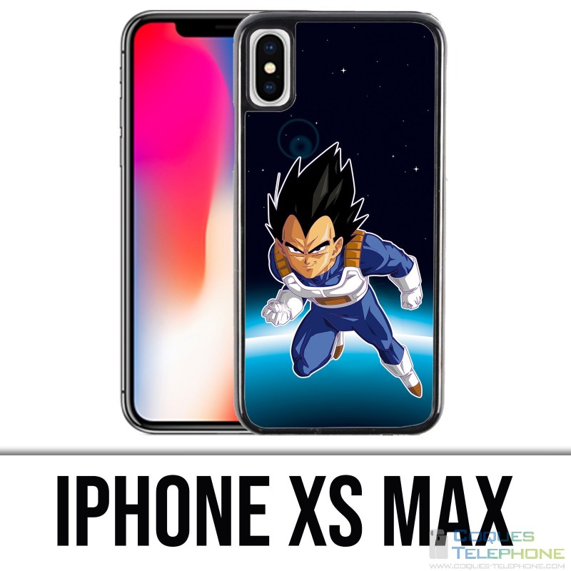Coque iPhone XS MAX - Dragon Ball Vegeta Espace