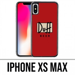 Coque iPhone XS MAX - Duff Beer
