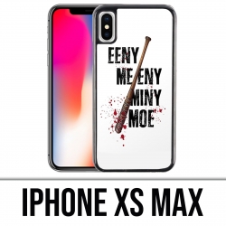 Coque iPhone XS MAX - Eeny Meeny Miny Moe Negan