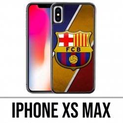 Coque iPhone XS MAX - Football Fc Barcelona