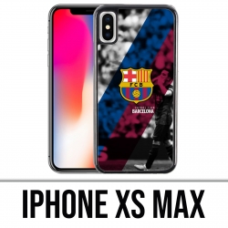 Coque iPhone XS MAX - Football Fcb Barca