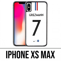 Custodia per iPhone XS Max - maglia da calcio France Griezmann