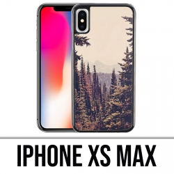 Coque iPhone XS Max - Foret Sapins