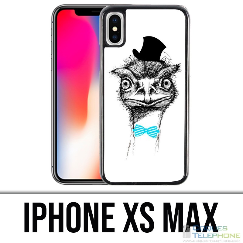 Custodia per iPhone XS Max - Struzzo divertente