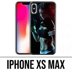 Coque iPhone XS Max - Girl Boxe