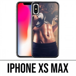 Custodia per iPhone XS Max - Bodybuilding ragazza