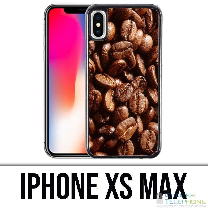Custodia per iPhone XS Max - Chicchi di caffè