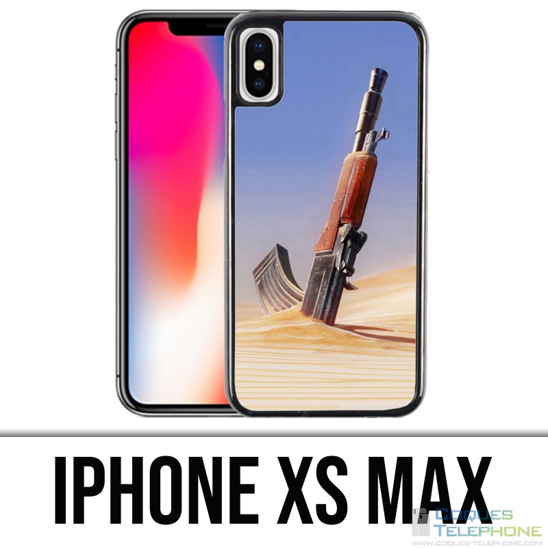 Coque iPhone XS Max - Gun Sand