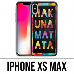 Custodia per iPhone XS Max - Hakuna Mattata