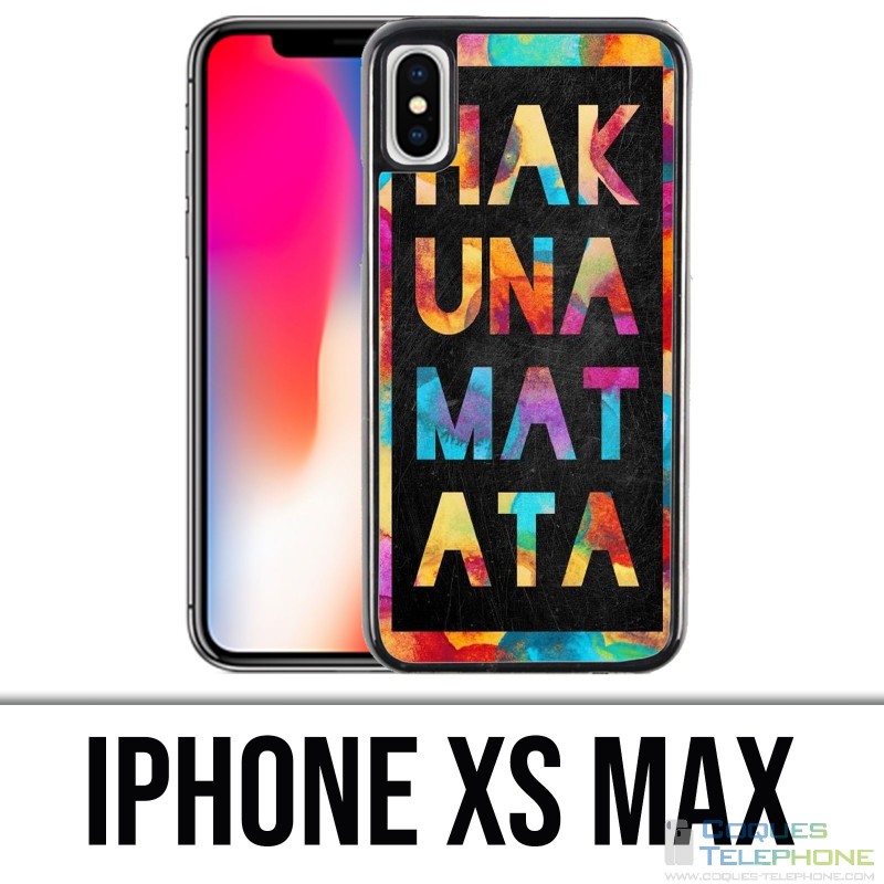 Coque iPhone XS MAX - Hakuna Mattata