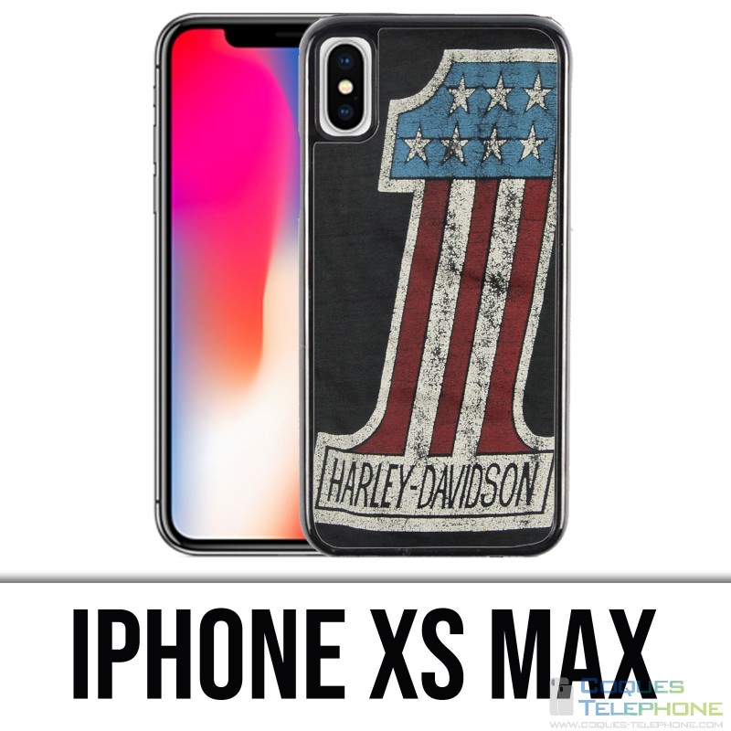 Coque iPhone XS MAX - Harley Davidson Logo