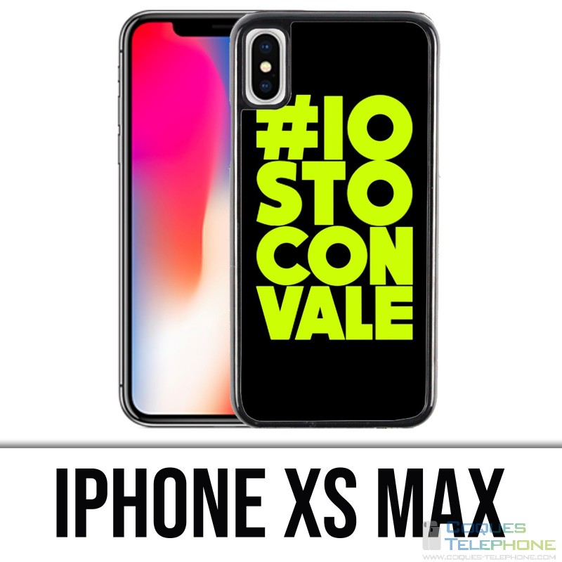 Coque iPhone XS MAX - Io Sto Con Vale Motogp Valentino Rossi