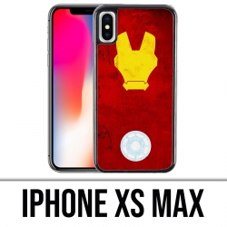 XS Max iPhone Case - Iron Man Art Design