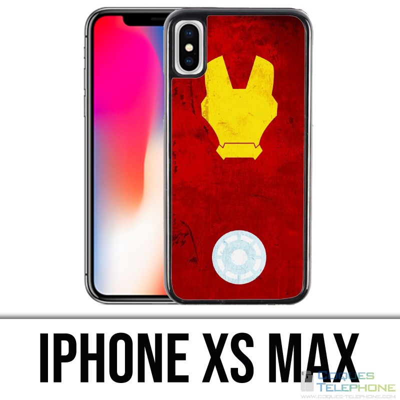 Coque iPhone XS MAX - Iron Man Art Design