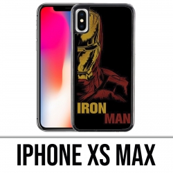 Coque iPhone XS MAX - Iron Man Comics