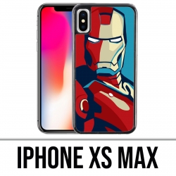XS Max iPhone Case - Iron Man Design Poster