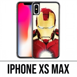 XS Max iPhone Case - Iron Man Paintart