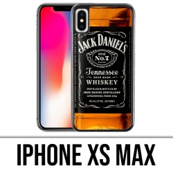 Custodia per iPhone XS Max - Bottiglia Jack Daniels