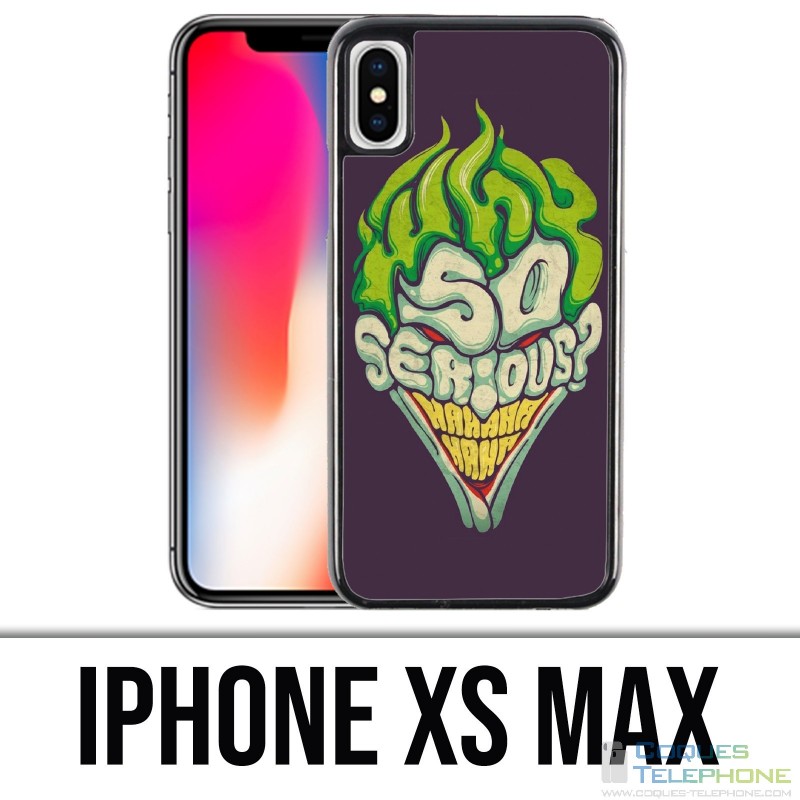 Funda iPhone XS Max - Joker Tan serio