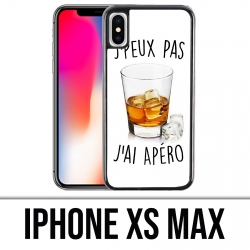 Coque iPhone XS MAX - Jpeux Pas Apéro