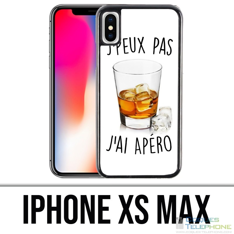 Coque iPhone XS MAX - Jpeux Pas Apéro