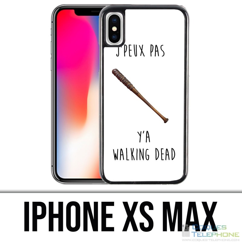 Coque iPhone XS MAX - Jpeux Pas Walking Dead