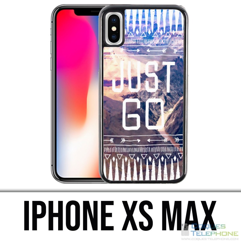 Coque iPhone XS MAX - Just Go