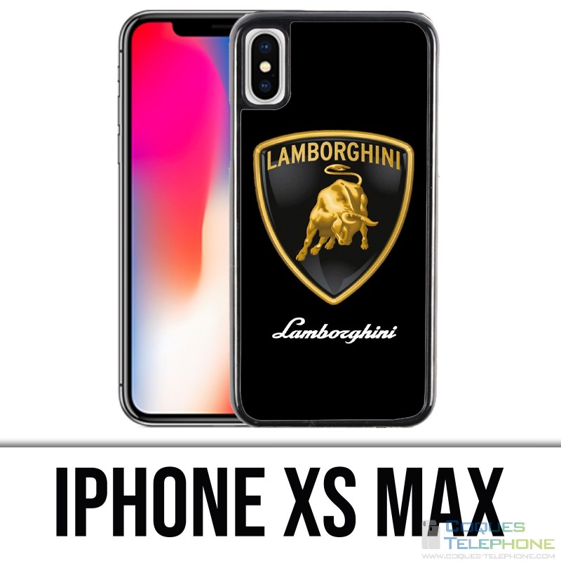 Custodia per iPhone XS Max - Logo Lamborghini