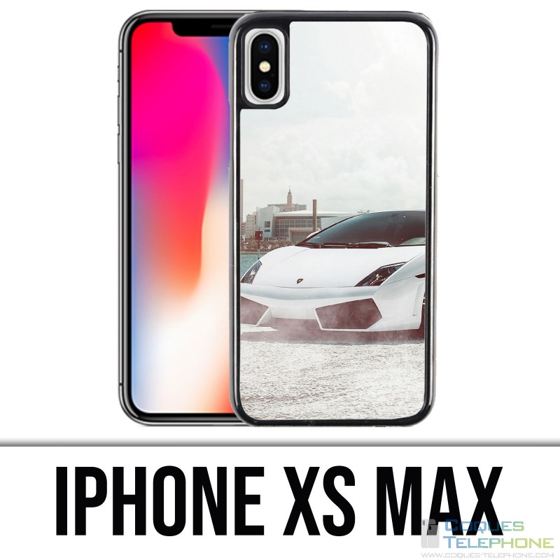 Coque iPhone XS MAX - Lamborghini Voiture