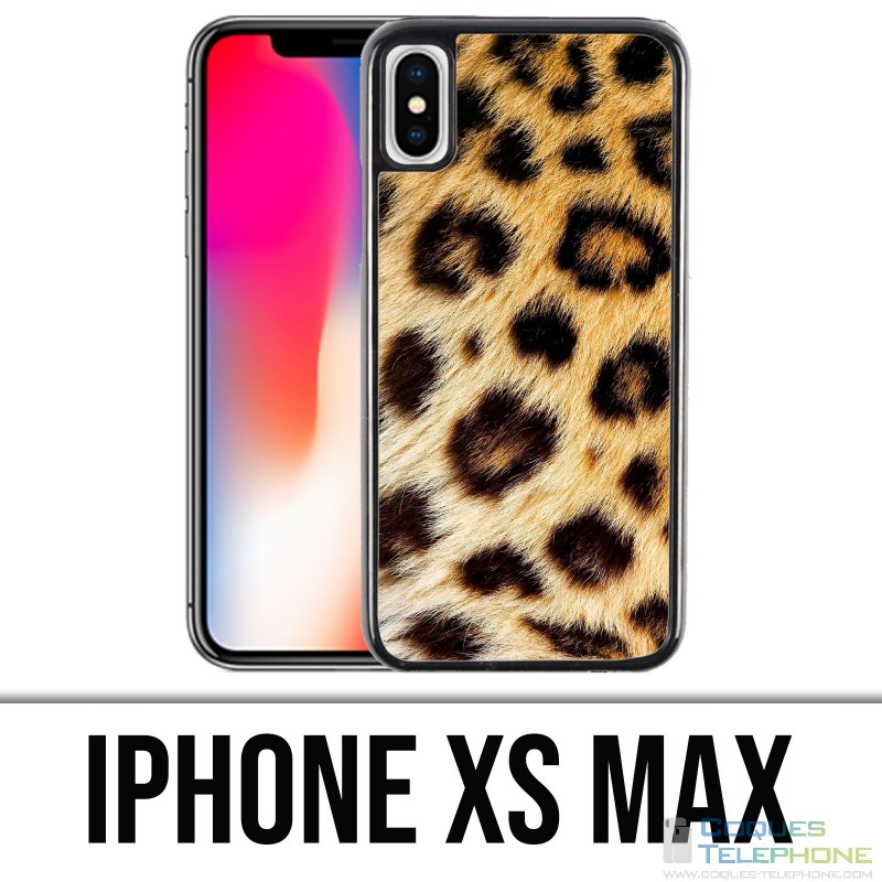 Coque iPhone XS MAX - Leopard