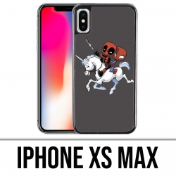Custodia per iPhone XS Max - Unicorn Deadpool Spiderman