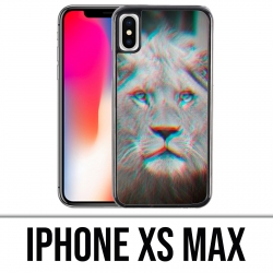 Coque iPhone XS MAX - Lion 3D