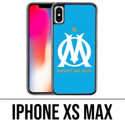 Coque iPhone XS MAX - Logo Om Marseille Bleu