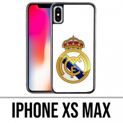 Coque iPhone XS MAX - Logo Real Madrid