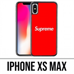 Coque iPhone XS MAX - Logo Supreme