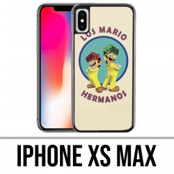 Coque iPhone XS MAX - Los Mario Hermanos
