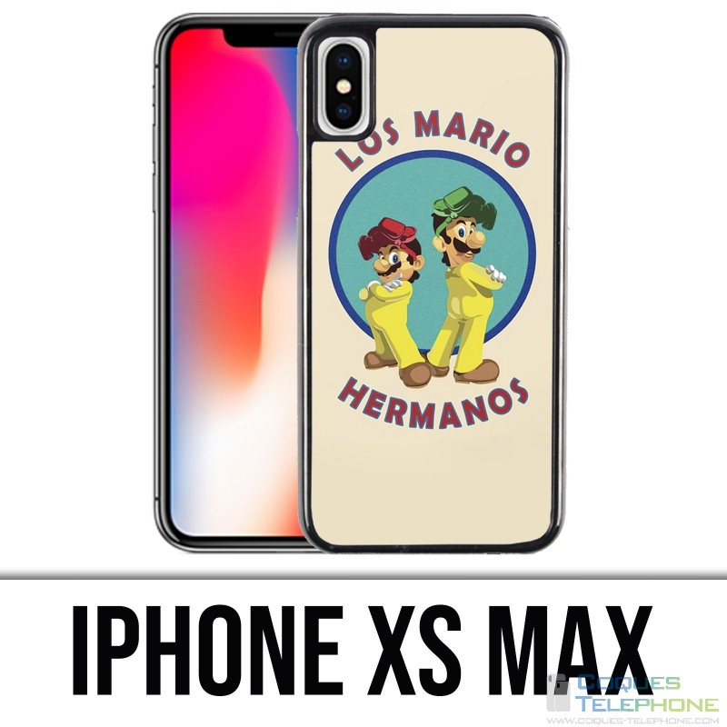 Coque iPhone XS MAX - Los Mario Hermanos