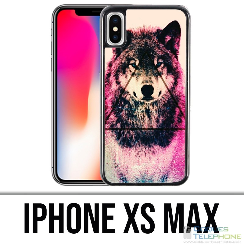Custodia per iPhone XS Max - Triangle Wolf