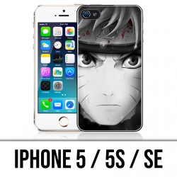 Custodia per iPhone 5 / 5S / SE - Naruto in bianco e nero