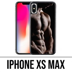 Funda iPhone XS Max - Músculos de hombre