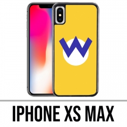 Coque iPhone XS MAX - Mario Wario Logo