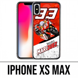 XS maximaler iPhone Fall - Kennzeichnen Sie Karikatur