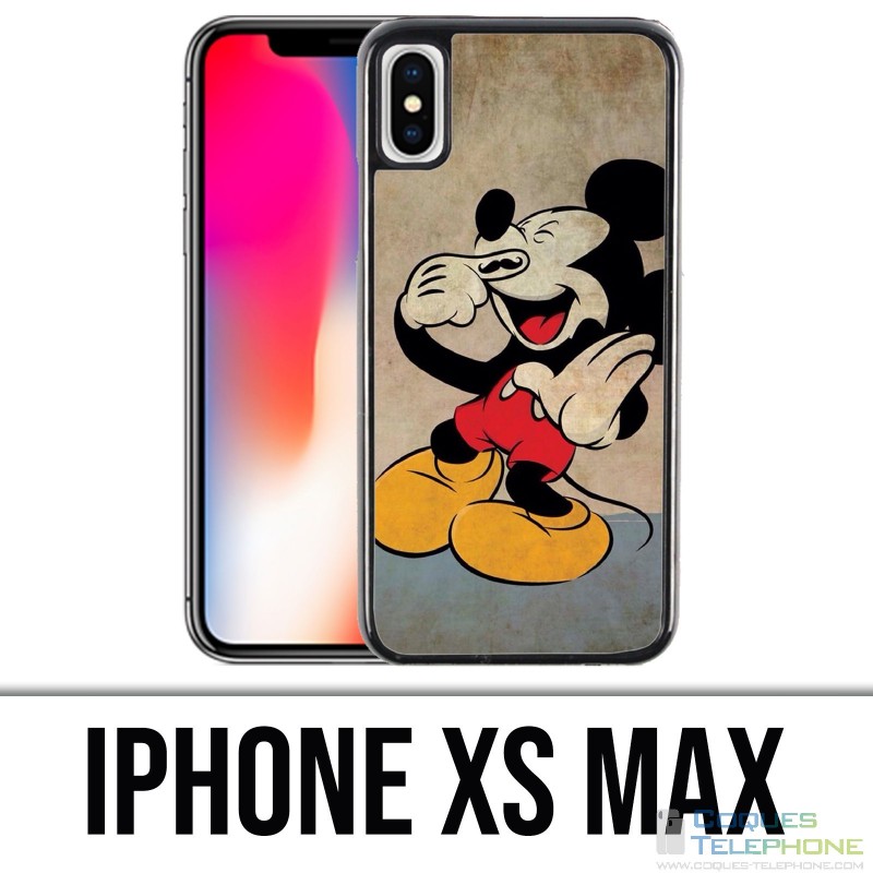 Coque iPhone XS MAX - Mickey Moustache