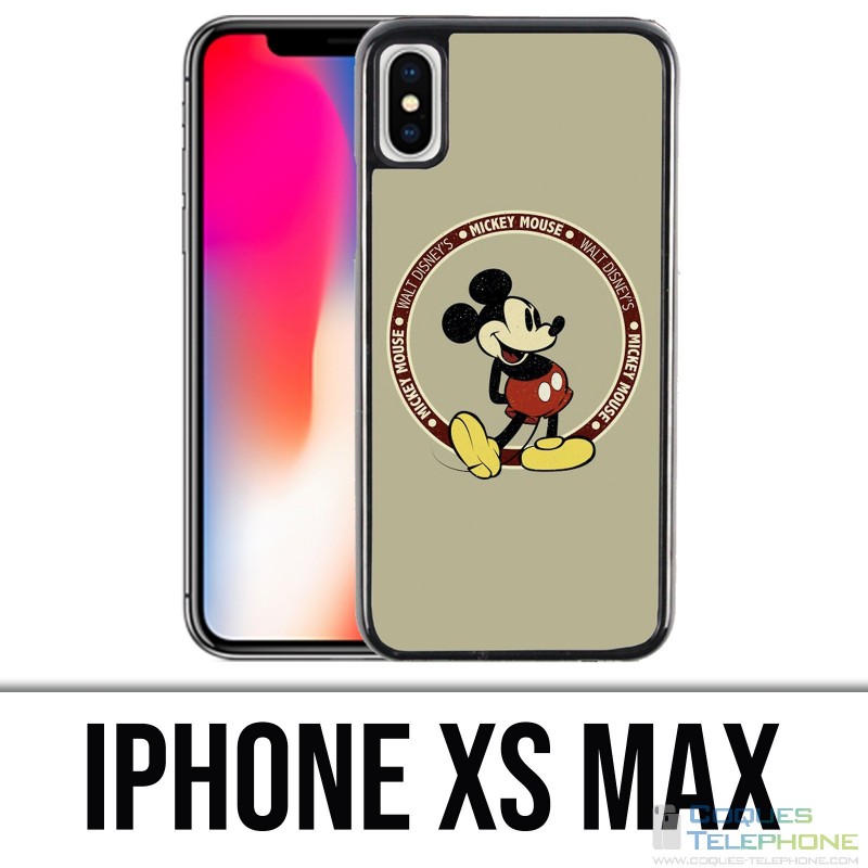 Coque iPhone XS MAX - Mickey Vintage