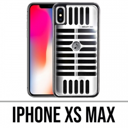 Custodia per iPhone XS Max - Microfono vintage